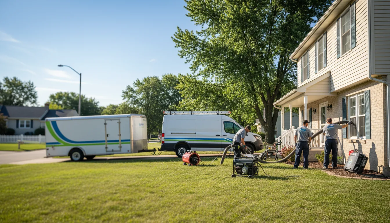 Flooded Basement Restoration And Cleanup With Repair in Leverett, MA near me